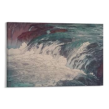 能の工芸絵画 Amazon.co.jp: 吉田博よしだ ひろし浮世絵『渓流 1958年』 偉大